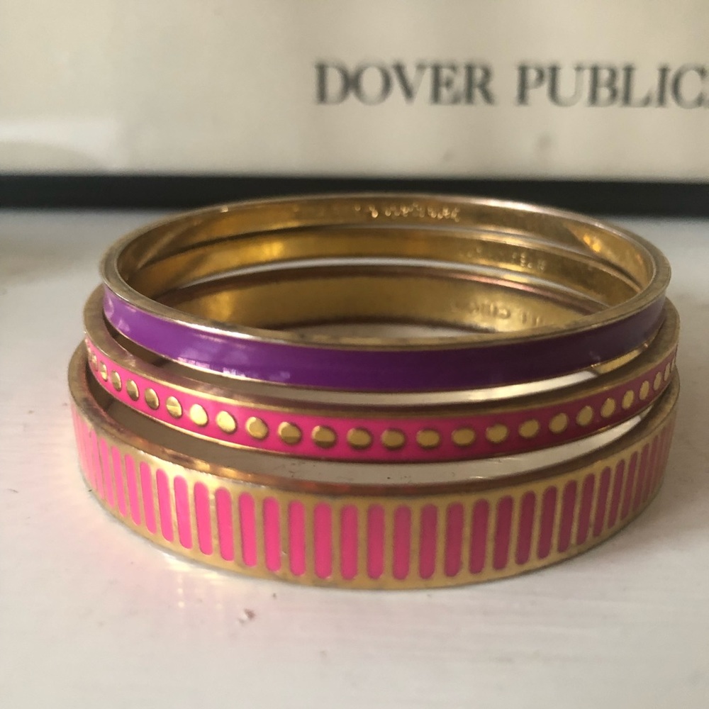 Set of three Kate Spade bangles